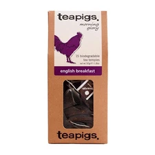 teapigs English Breakfast Tea 1.76 oz 15 Bags - Premium Black Tea
