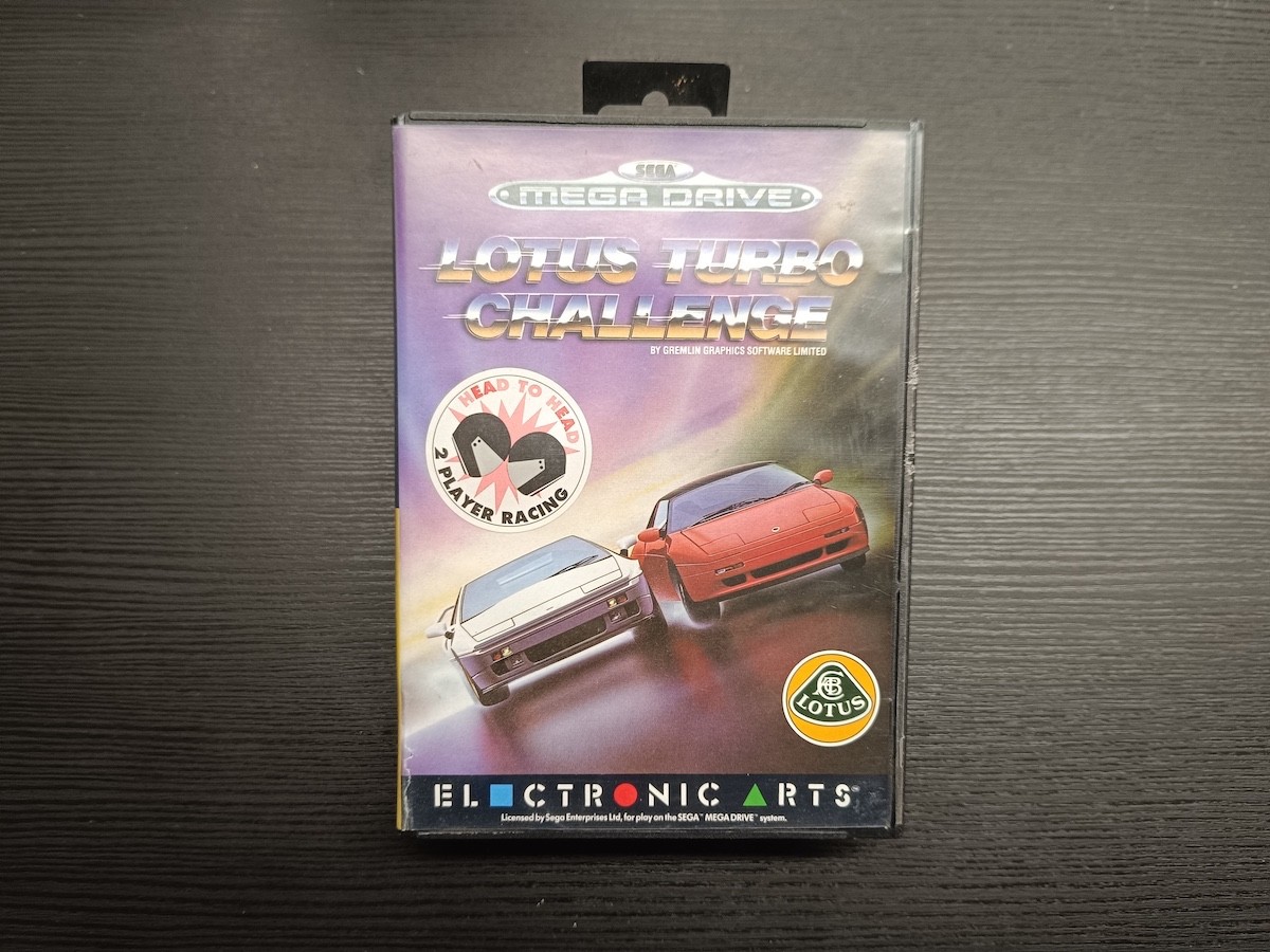 Lotus Turbo Challenge Sega Mega Drive Sans Notice PAL Megadrive