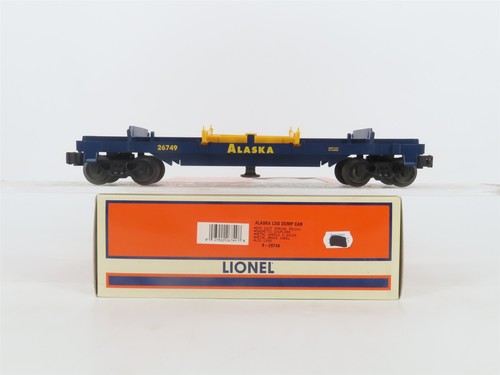 Coche mudo de troncos Alaska calibre O 3 rieles Lionel 6-26749 ARR #26749 con cargas de troncos  | Zustand: Used