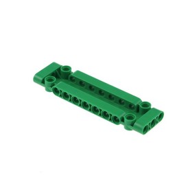 1X Lego Technic Plate 3X11X1 Green Sticker BRICKS & BEAMS LTD 42052 15458PB034