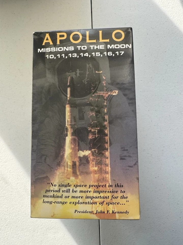 Apollo: Missions to the Moon VHS Box Set 1995 Dastar Apollo 10 11 13 14 15 16 17 - Image 4 of 4