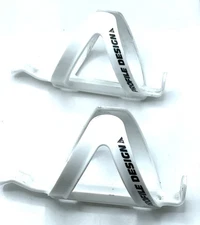 Profile Design Stryke Water Bottle Cages White Pair