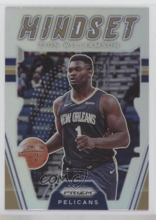 2021-22 Panini Prizm Mindset Silver Prizm Zion Williamson #7 0yk6