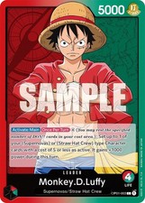 One Piece Card Game - Monkey.D.Luffy (Demo Deck) OP01-003 NM