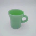 Fire King Green Jadeite C Handle Diner Mug /Coffee Cup Vtg