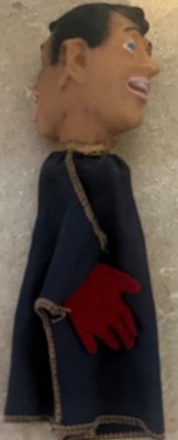 VINTAGE DEAN MARTIN JERRY LEWIS TWO-HEADED HAND PUPPET DOLL RARE