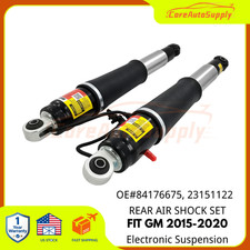 Rear Air Suspension Shock Pair Welectric Fit Gm Tahoe Yukon Escalade 84176675