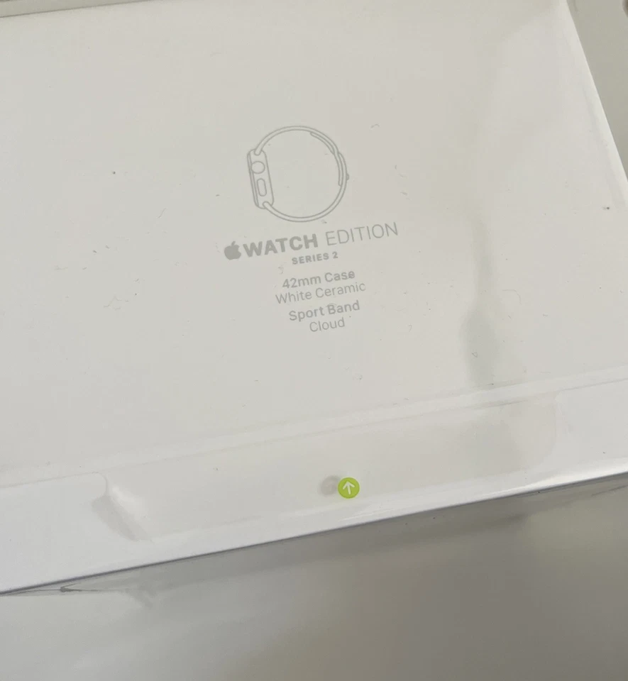 New Sealed Old Stock Apple Watch Series 2 Edition 42mm - Rare Ceramic - Image 3 of 4