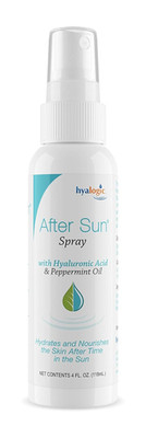 after Sun Spray with Hyaluronic Acid & Peppermint Oil  Sunburn Relief Spray   Ve