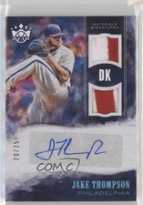 2018 Panini Diamond Kings Holo Blue 20/25 Jake Thompson #MS-JT Auto 0c2