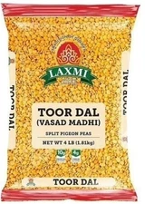 Laxmi Toor Dal Split Pigeon Peas Vasad Madhi 4 lb