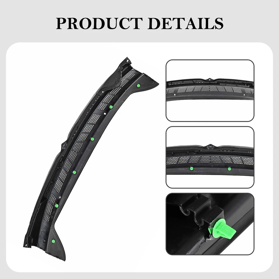 For 2006-2011 Honda Civic Windshield Cowl Vent Panel 74200SNAA00 - Image 2 of 4