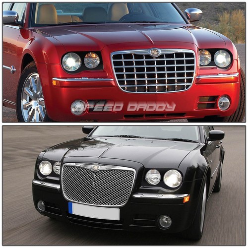FOR 2005-2010 CHRYSLER 300/300C BLACK HEADLIGHT/LAMP COVER BRACKET EYELID TRIM - Picture 5 of 5