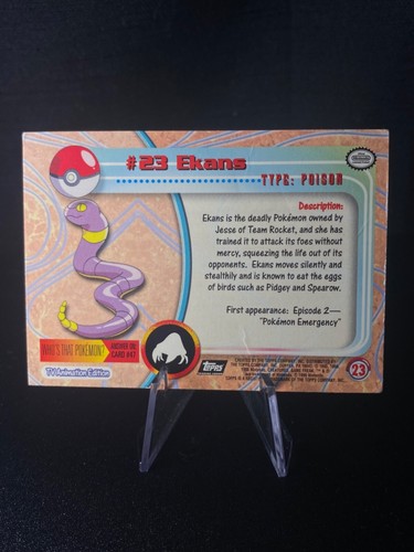 Topps Pokemon Serie 1 - ¡Elige tu carta! - Láminas de plata - Imagen 186 de 800