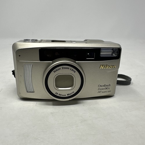 NIKON One Touch Zoom 90 S AF QD Point & Shoot Film Camera 38-90mm UNTESTED PARTS