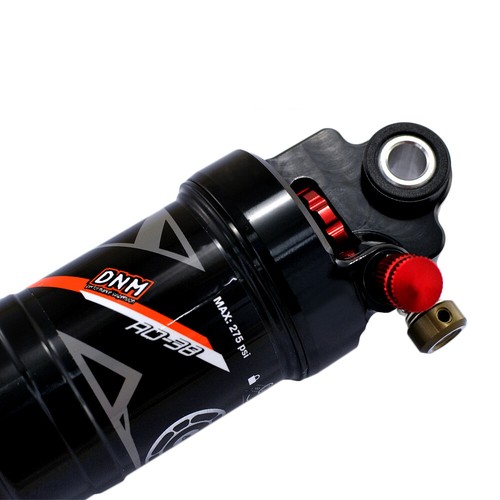 Amortiguador trasero de aire para bicicleta de montaña DNM AO-38RL con control remoto 165 x 35 mm - Imagen 5 de 10