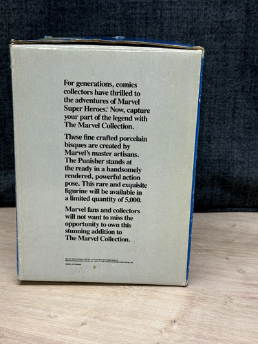 THE MARVEL COLLECTION, THE PUNISHER 1991 , LIMITED EDITION, PORCELAIN BISQUE - Picture 4 of 13