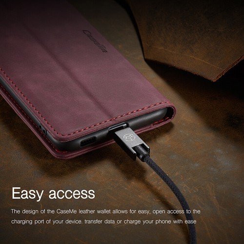 Coque Pour Samsung S24 S23 S22 Ultra S21 S20 FE étui folio portefeuille en cuir - Imagen 53 de 55