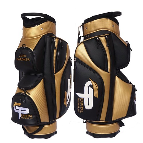 Custom Logo Golf Cart Bag (14 Dividers) - with your name, logo, & colors! - Picture 9 of 24