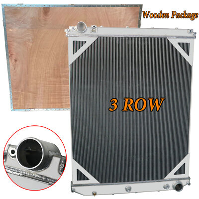 3 Row Radiator For 2008-2017 Volvo VAH VNL VNM VHD / Mack CXU CXU600 Vision