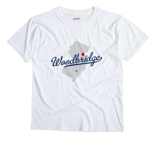 Woodbridge New Jersey NJ T-Shirt MAP