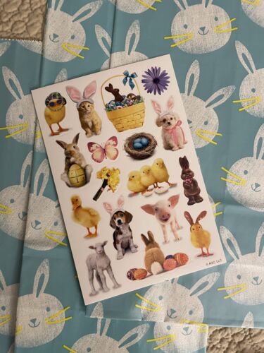 Sealed PAPYRUS & Reg. Ornate 3D EASTER Greeting Cards , Treat Sacks, Stickers - Picture 4 of 18