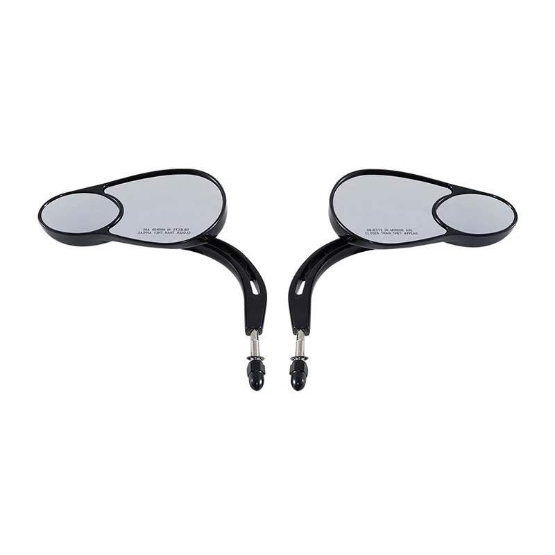 Espejo retrovisor de 8 mm para Harley Touring Street Glide Sportster Iron 883 XL883N Foto 4 de 4