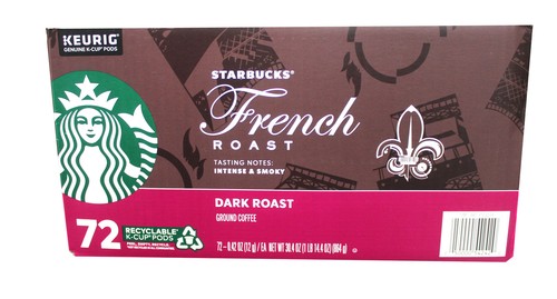 Starbucks Dark French Roast K-Cup 72 