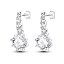 MULA Original Classics Stud Earrings AAA CZ Women Jewelry 925 Sterling Silver