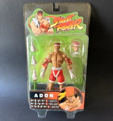 STREETFIGHTER 15th Anniversary Series 3 ADON red variant PVC action-figure Sota - Imagen 1 de 4