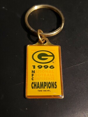 Green Bay Packers 1996 NFC Champs NFL Keychain