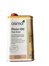 Osmo Door Oil Raw Transparent 1ltr For Interior Doors & Joinery Natural Oil