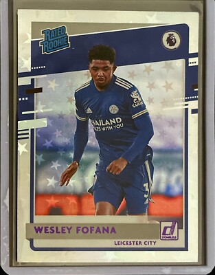 Wesley Fofana - 2020-21 Panini Chronicles Premier League - Donruss - Rookie