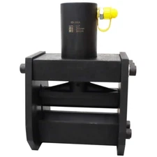 TECHTONGDA Hydraulic Copper Busbar Bender 55000lbs 25Ton 0.6" Cutting Thickness