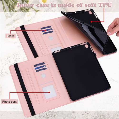 For Samsung Galaxy Tab A A7 Lite A8 S2 S6 S7 Tablet PU Leather Stand Case Cover - Picture 58 of 74