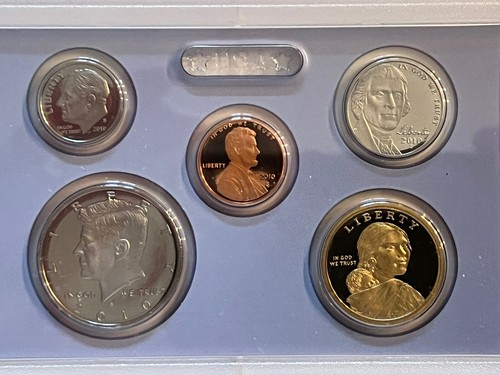2010 S UNITED STATES MINT PROOF SET. 14 PROOF COINS AND OGP AND COA - Picture 8 of 22