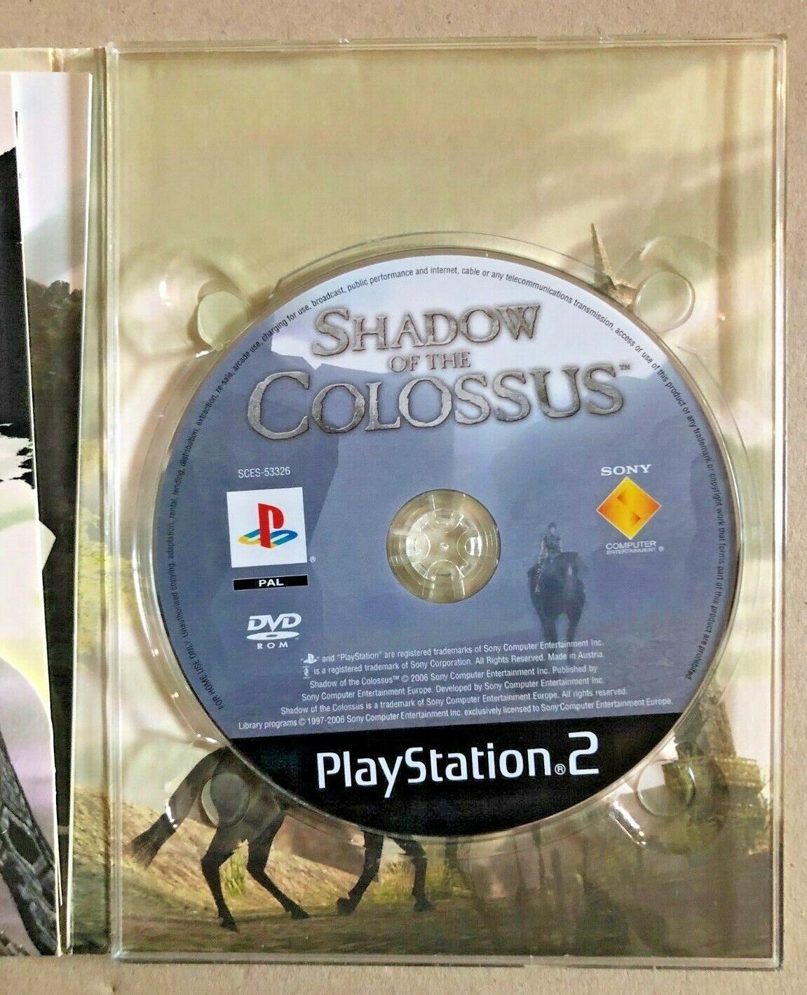 Shadow of the Colossus PS2 PAL  Shadow of the colossus, Colossus, Retro  gaming