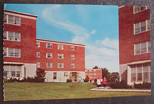 vtg postcard South Campus University of Connecticut Dormitories for Women chrome