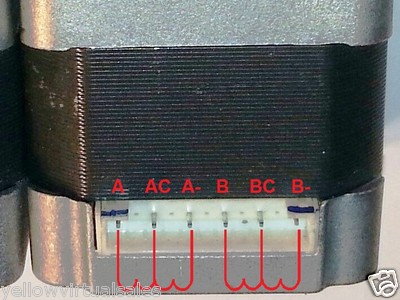 0.9 Degree Nema 17 Stepper Motor 36Ncm (51oz.in) 0.9A 4