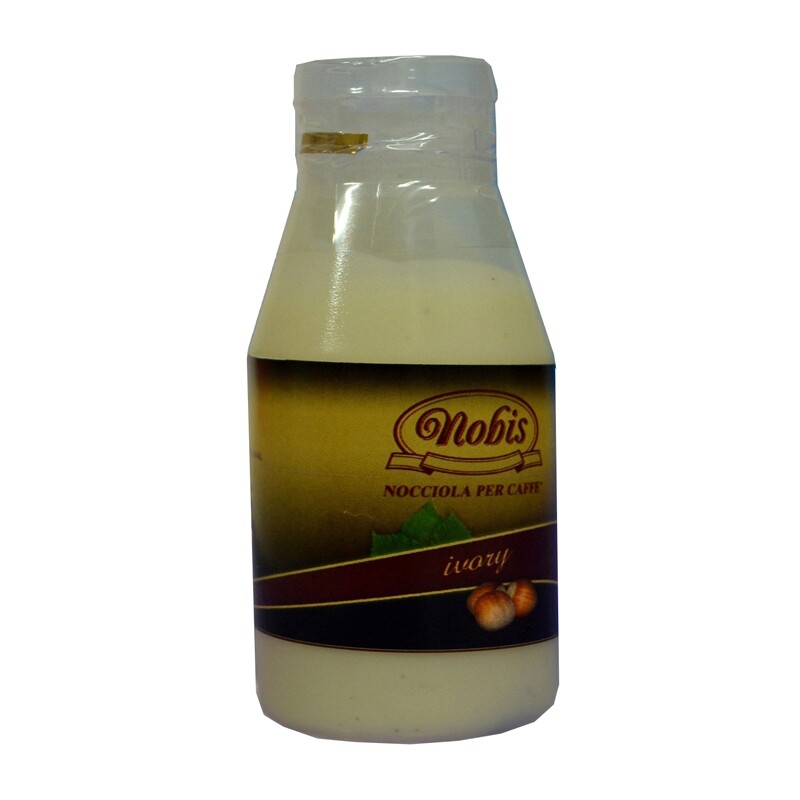 Topping alla Nocciola ivory per caffè Gr. 120 - Nobis Nocciole - Offerta 5 pezzi