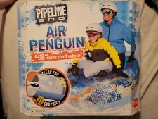 Pipeline Sno Air Penguin Sledding Snow Tube 48" 2 Riders 220 lbs New Open Box