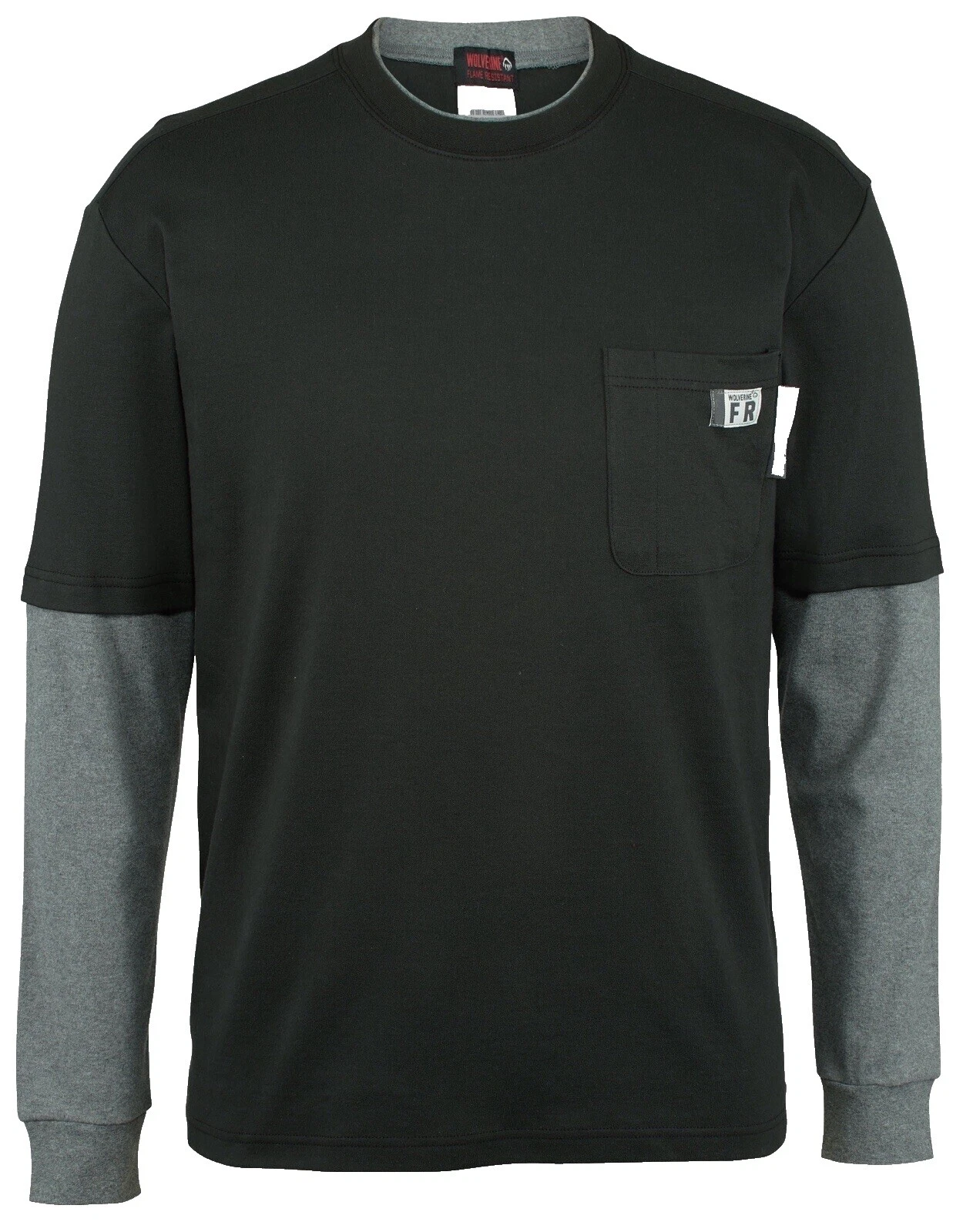 Мужские футболки Wolverine хлопок однотонные