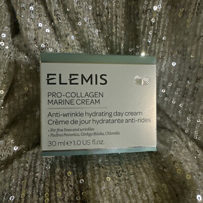 Elemis Pro-Collagen Marine Anti-Wrinkle Day Cream - 30ml BNIB Free Ship!