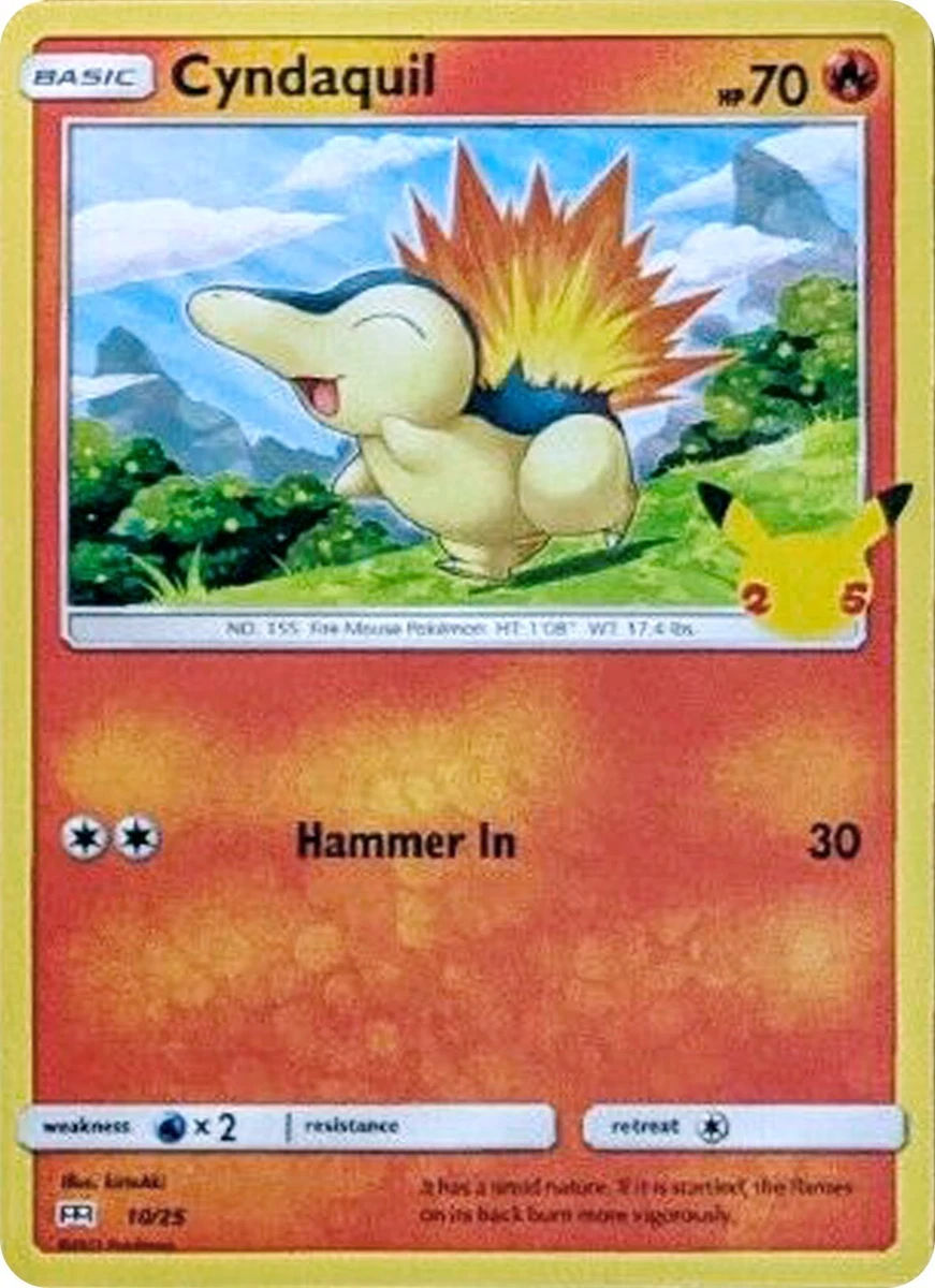 Cyndaquil Pokémon TCG Cards for sale | eBay