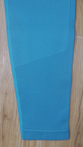NUEVO SIN ETIQUETAS LEGGINGS AJUSTADOS SIN COSTURAS PARA MUJER MEDIANOS 10/12 VERDE AZULADO GIMNASIO YOGA CORRER TOP - Imagen 11 de 12