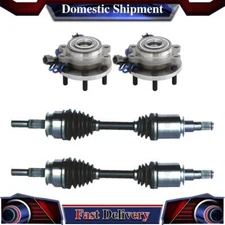 Front CV Axle Shaft Wheel Bearing and Hub Assembly For 2009-2012 Suzuki Equator