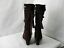 thumbnail 6  - FRAU Italy Brown Suede Leather Zip Wedge Mid Calf Boots Womens Size 38 EUR