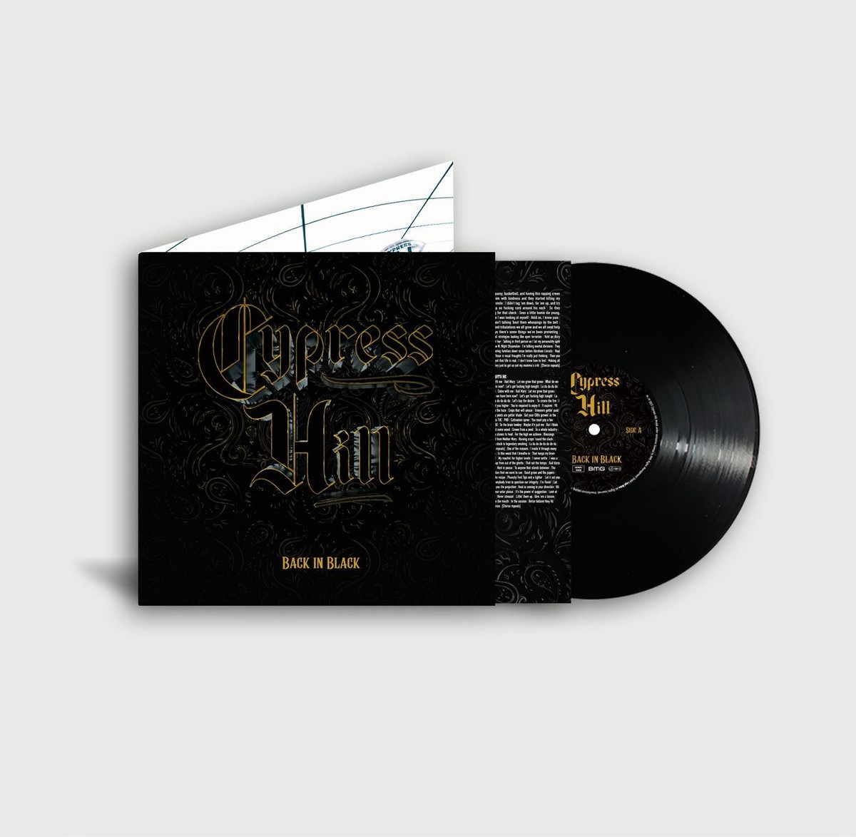 欧LP Cypress Hill Back In Black 538769581 BMG /00260 Cypress Hill Back In Black LP Black Vinyl NEW SEALED