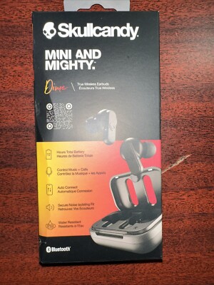 Skullcandy Dime True Wireless Earbuds #S2DMW-P740- True Black NEW Box Damage