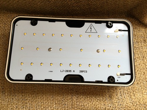 Eterna Paratia LED 12W Base Nera Diffusore Opale - Foto 5 di 9